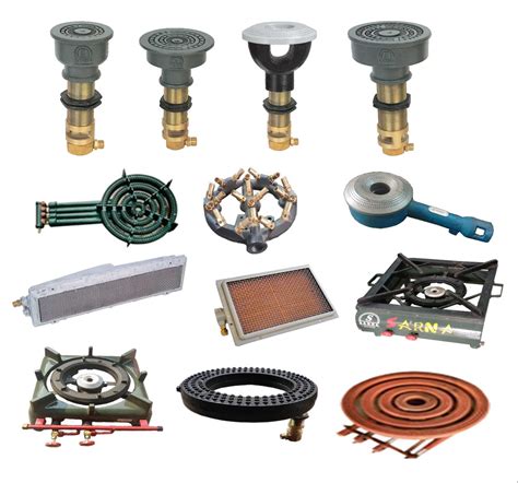 stove gas burners types